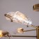 Freya FR5420CL-06BS BARET, 880x880x330 mm ceiling lamp, G9, 6x30W, brass color