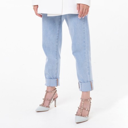 Women's shoes, menthol color, size 35-3
