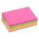 Block with a sticky edge of 51 mm x 76 mm, 250 sheets, fluorescent, 5 colors