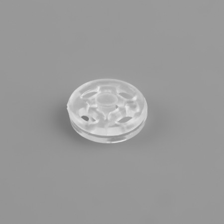 The buttons are sewing, d = 10 mm, 10 pcs, the color is transparent-2