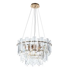 Suspended chandelier Arte Lamp Nicoletta A1052SP-8GO, E14, 8x40 W, 52x52x35 cm, golden