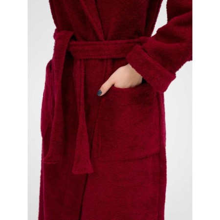 Frequencies Tainted Hood with a hood, size 56-58, burgundy color-2