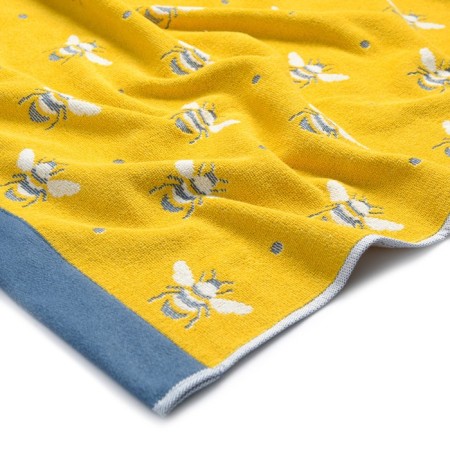 Terry towel Maya, size 50x90 cm, mustard color-3