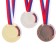 Medal for the application of "Lavra", ⌀ 5 cm., Tricolor. Color ser. With a ribbon
