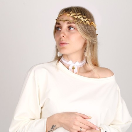 Carnival set "Elfita" (earrings+chocker+decoration on the head)-1