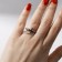 Ring "beads" with a chain, the color is silver, dimensionless