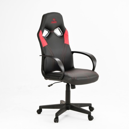 Playing armchair zombie runner black/red, textiles/eco. Kozha, cross plastic