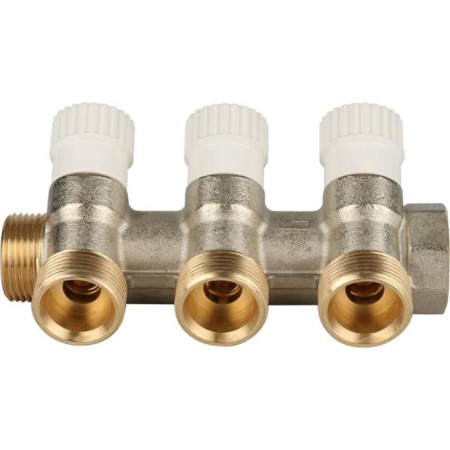 Distributive collector SMB 6851 343403, 3/4 ", 3 exits, 3/4"-1