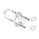 Holder for towels Ring Stolz Stölz "Neo", D = 15.3 cm