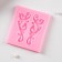 Mold Dolyana "Lepnin", silicone, 5.2 × 6 cm, color mix
