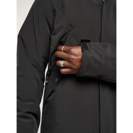 Male jacket, size 54, black color-13