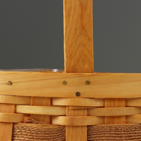Wicker basket, 19 x 13 x 12/26 cm, sequoia-4