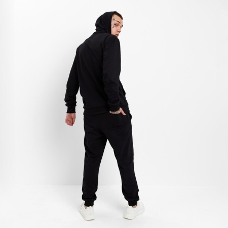Male costume (sweatshirt/pants), black color, size 46 (m)-3