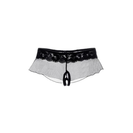 Panties-cube-eruolanta, stretch net, black color, size 42-44-7