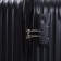 Small suitcase 20 ", lightning department, code castle, black color