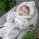 Kinderlitto children's jumpsuit “New friends. Belying animals ", height 56-62 cm