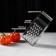 Terka four -sided share "metallic", 9 × 7 × 19 cm, chrome color