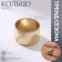 Ring "Care" trend, color gold, dimensionless