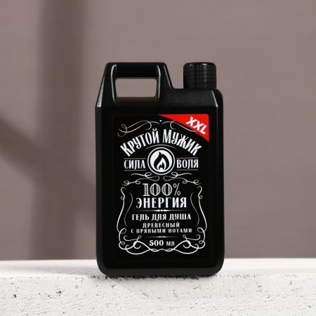 Shower gel “Cool man”, 500 ml, woody aroma with spicy notes, Hard Line-1