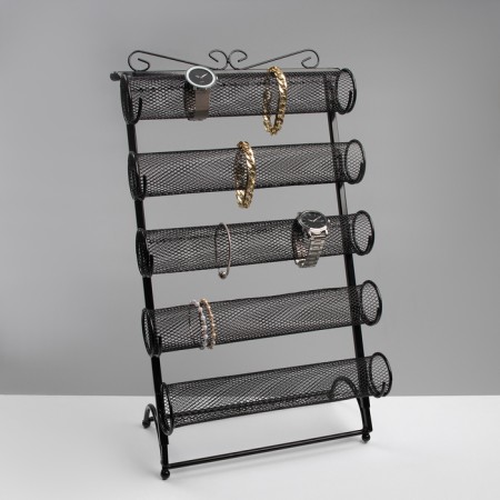 Catch stand, bracelets, chains, 5 rollers, 32 × 19 × 50 cm-5