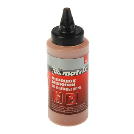 Matrix coloring powder, for painting cords, 115 g, red