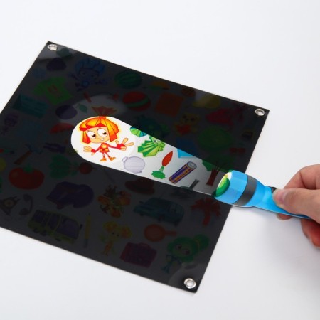 Board game with a flashlight of fixics "Find and show"-3