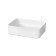 The built -in sink Cersanit Crea 50, on the countertop, with 1 hole for the mixer, white