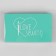 Magnetic needle, 11 × 6.5 cm, inscription mix, turquoise color