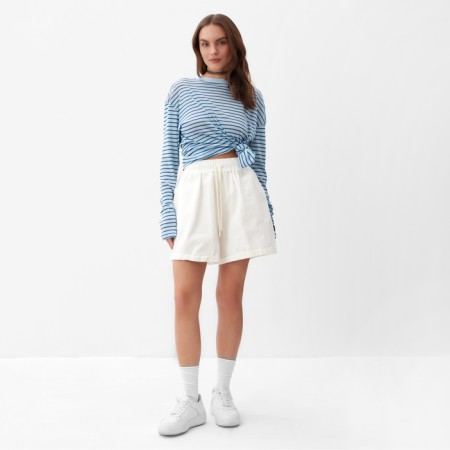 Women's shorts MIST DENIM, p. M, white-1