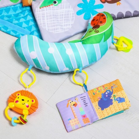 Developing rug with arcs "Lion", 79x55 cm.-6