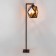 Street lamp on the pillar Elektrostandard, Ambra, 280x260x1200 mm, E27, black color