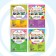 A set of books with stickers "Funny circles", 4 pcs. 16 pp., A5, blue tractor