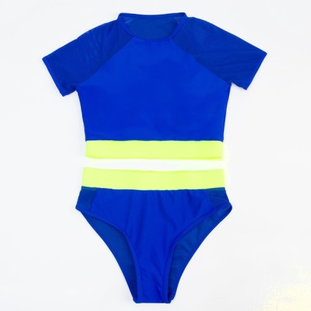 Separate Minaku swimsuit, blue color, rr 46-8