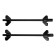 Tundra springs puller, reinforced, 45 steel, with bilateral captures, from 85 to 350 mm