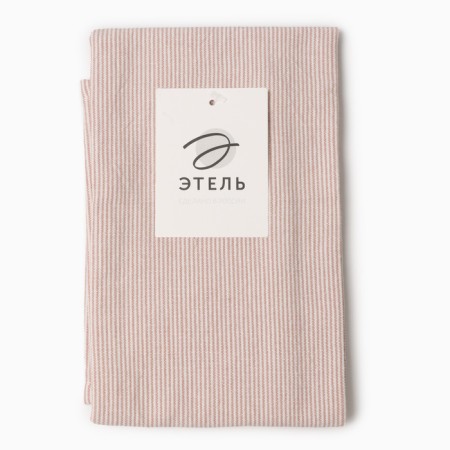 The towel Ethel "Line", col. Pink, 38x63 cm, 100% HL-5