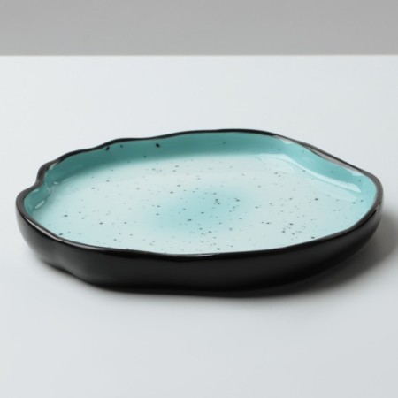 Poramine Ceramic Norovoy Territory "Blue", 17 cm, blue color-1