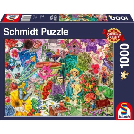 Puzzle "Happy gardening", 1000 elements