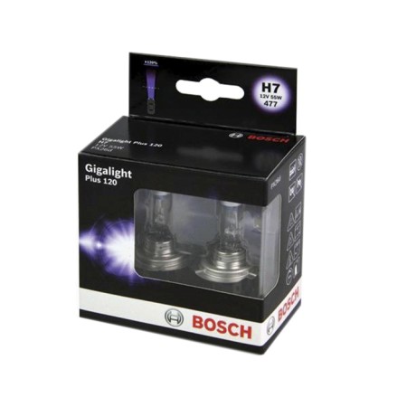Car lamp Bosch Gigalight +120, H7, 12 V, 55 W, set 2 pcs 1987301107-1