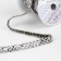 Rhound rhinestones “rhombuses”, width - 7 mm, 4.5 ± 0.5 m, silver color