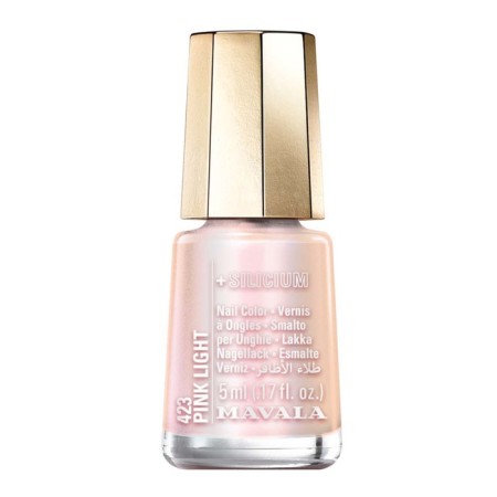 MAVALA nail polish with silicon, tone 423 Pink Light, 5 ml