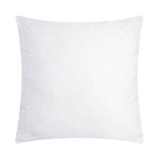 Pillowcase Ethel 70x70 cm, white color, 100% cotton, whip bleach, 120 g/m2