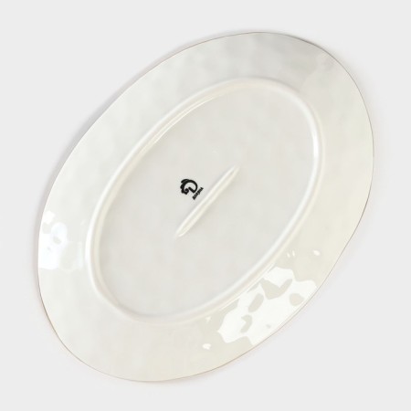 Porcelain shade "Cosmos", 31.5 × 22 cm, green color-3