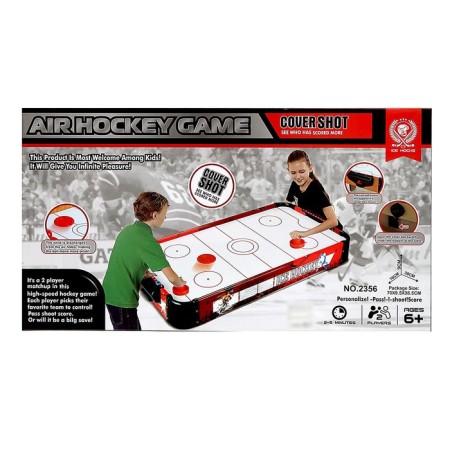 Table Aerobockey "Leader", works from batteries, 2 players, 6+-11