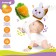 Developing bracelet-grave for the baby "Bunny", (set 2pcs)