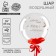 Polymer ball 18 "," Passionate Epistle ", with feathers, stickers