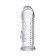 Toyfa, TPE penis, transparent, 13.5 cm