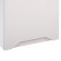 Hinged cabinet 400 Helga, 400x300x720, white/Gray software MDF