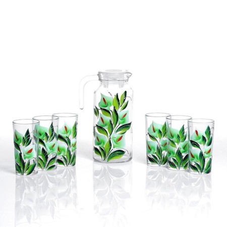 Set for Kalla's juice art painting, 6 glasses 1250/200 ml-17
