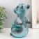 Figure "Dragon" 18x10x10 cm, turquoise