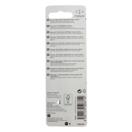 Balloon rod Parker Quinkflow BP Z08 m, 1 mm, blue ink-2